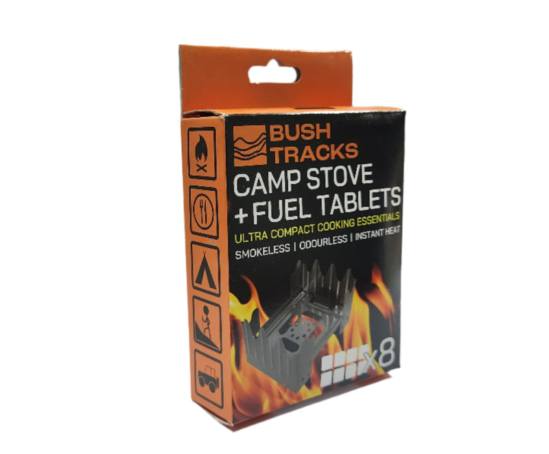 Load image into Gallery viewer, FOLDING CAMP STOVE (WITH HEXAMINE TABLETS)
