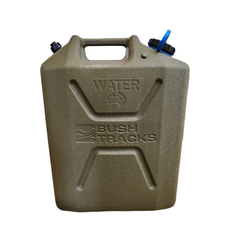 Load image into Gallery viewer, Bush Tracks 22L Wide Mouth Heavy Duty Water Jerry Can with Tap
