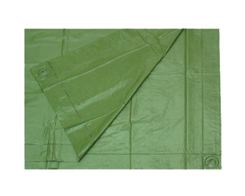 VINYL GROUND SHEET 132 X 213 CM OLIVE